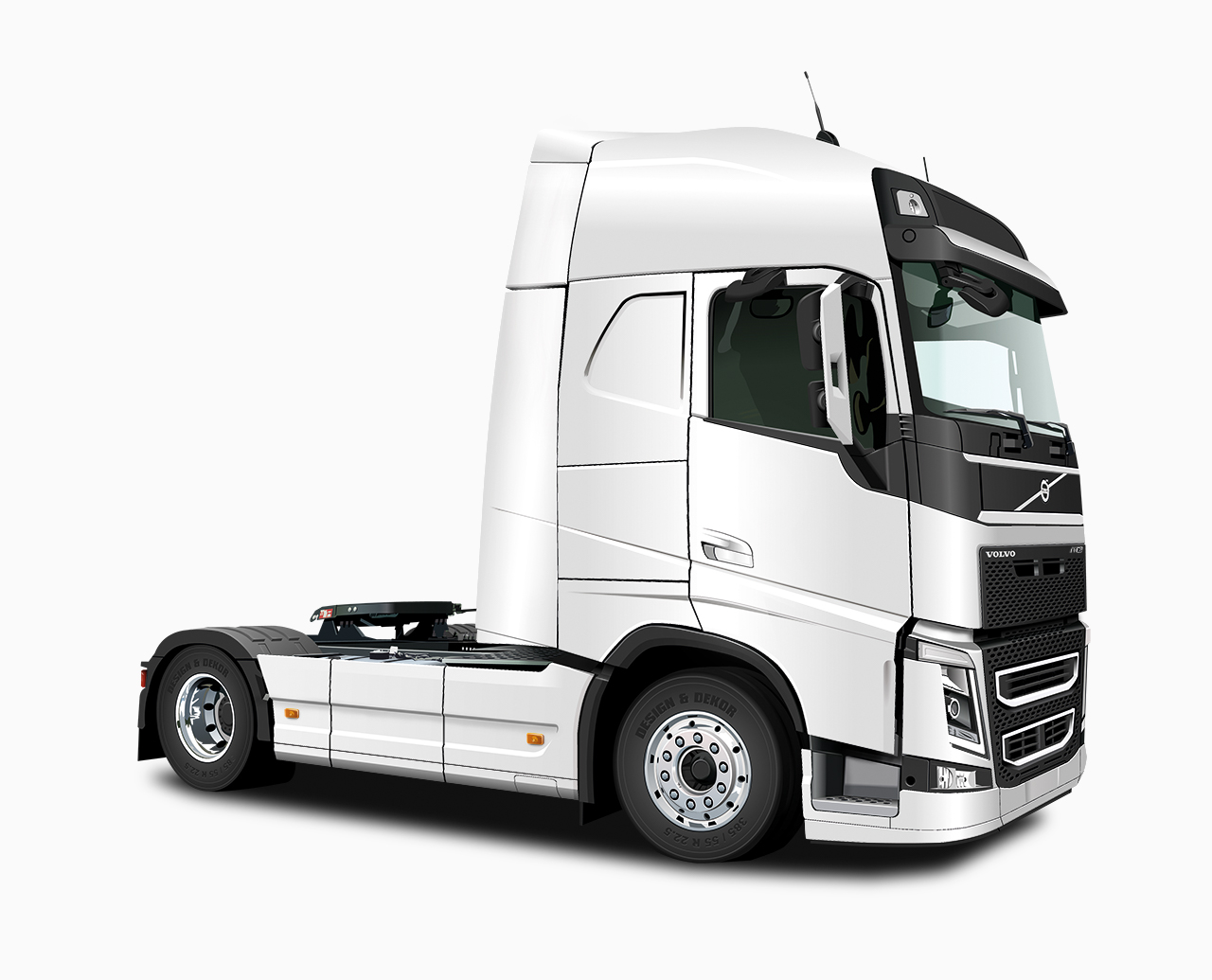 Volvo FH 2013 white